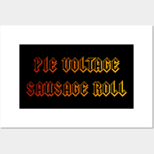 Pie Voltage Sausage Roll Posters and Art